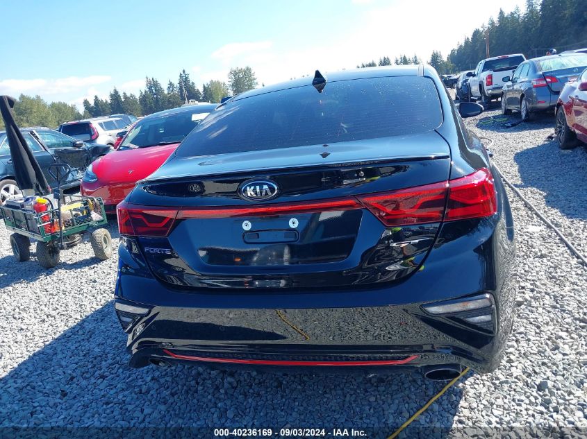 2021 Kia Forte Gt Manual VIN: 3KPF44ACXME271014 Lot: 40236169