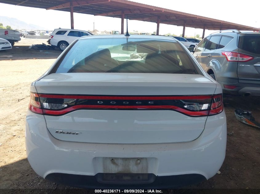 2015 Dodge Dart Se VIN: 1C3CDFAA7FD252605 Lot: 40236171