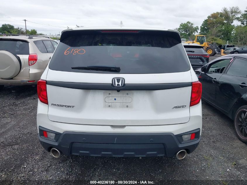 5FNYF8H59PB011512 2023 Honda Passport Awd Ex-L