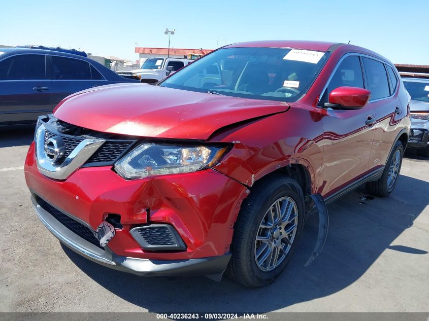 2016 Nissan Rogue S VIN: JN8AT2MT9GW023283 Lot: 40236243