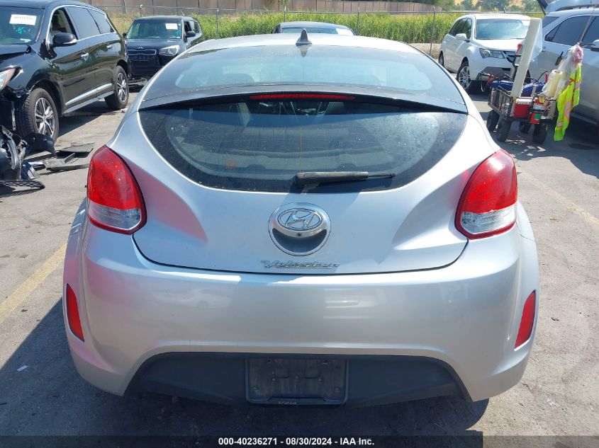 2016 Hyundai Veloster VIN: KMHTC6AD0GU271308 Lot: 40236271