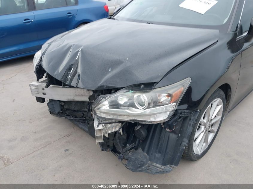 2012 Lexus Ct 200H Premium VIN: JTHKD5BH5C2103662 Lot: 40236309