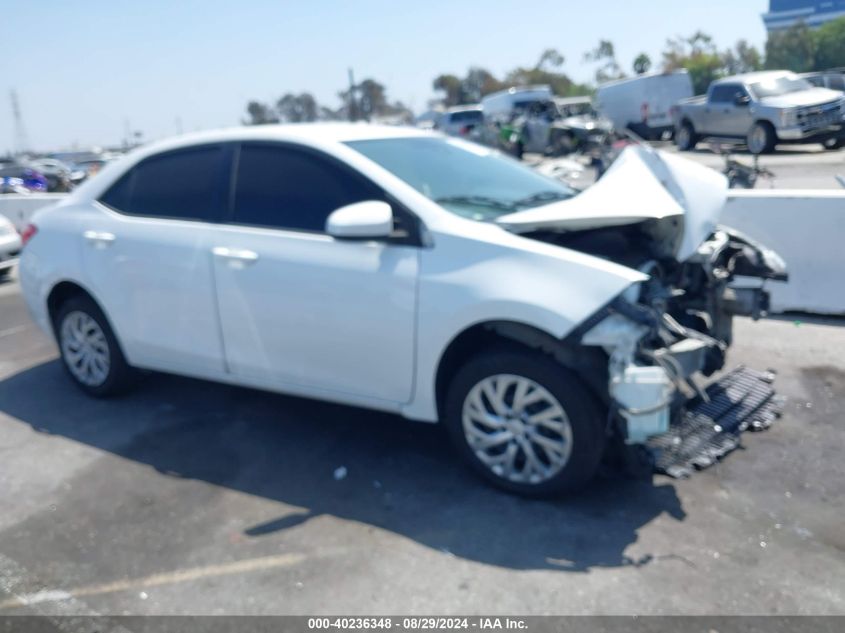 2018 Toyota Corolla Le VIN: 5YFBURHE0JP838991 Lot: 40236348