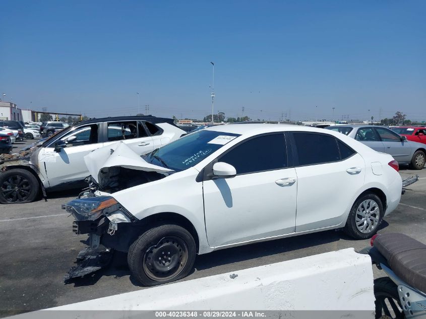 2018 Toyota Corolla Le VIN: 5YFBURHE0JP838991 Lot: 40236348