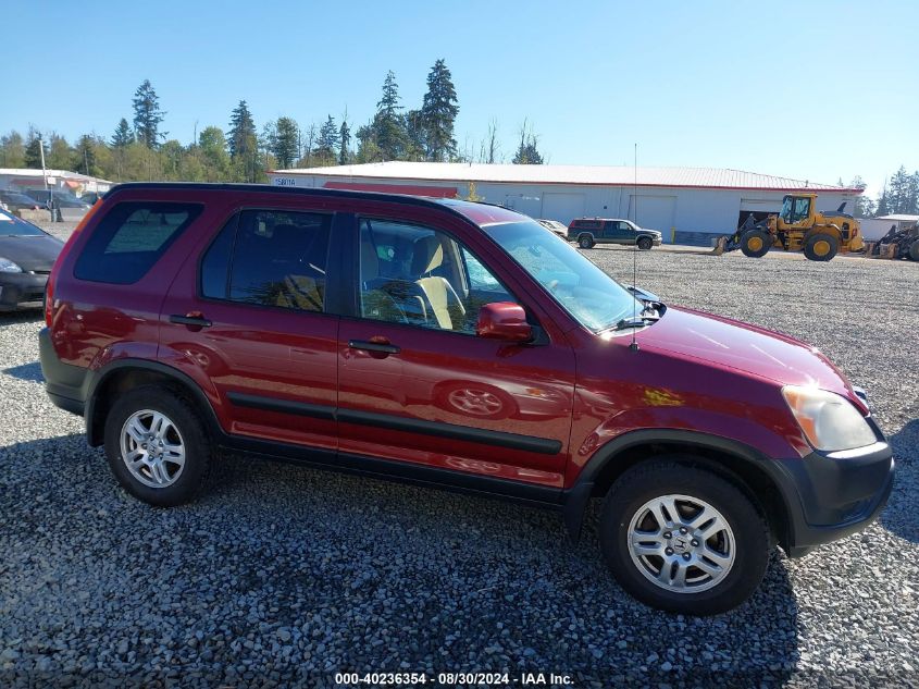 2003 Honda Cr-V Ex VIN: JHLRD78813C024649 Lot: 40236354