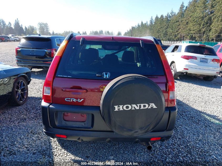 2003 Honda Cr-V Ex VIN: JHLRD78813C024649 Lot: 40236354