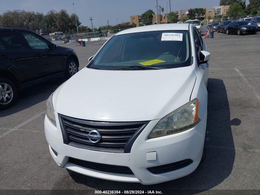 2014 Nissan Sentra S VIN: 3N1AB7AP4EY287376 Lot: 40236384