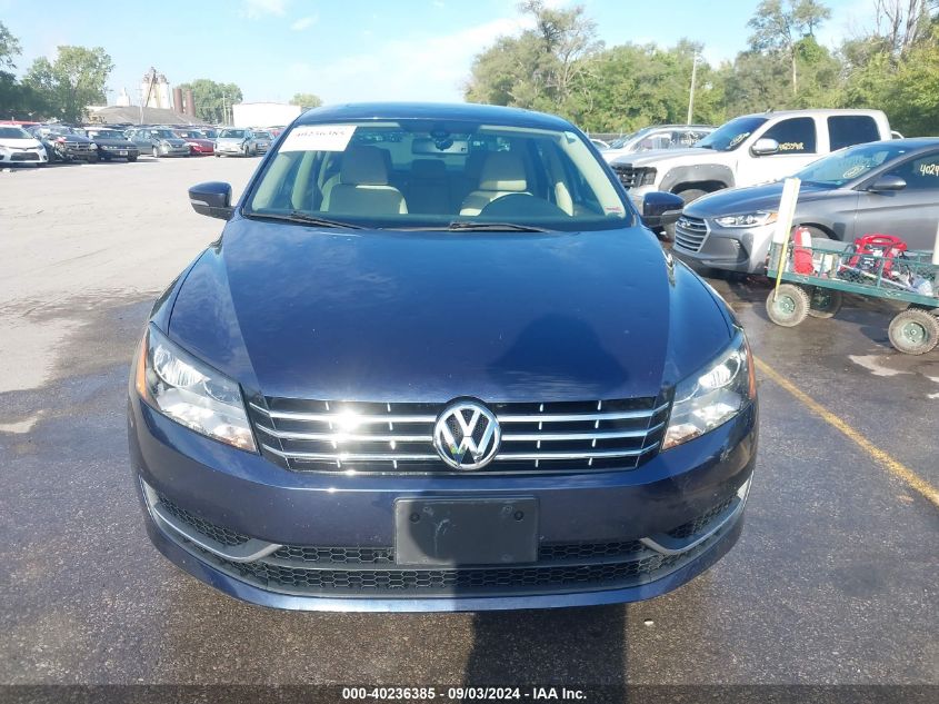 1VWBN7A31EC107380 2014 Volkswagen Passat 2.0L Tdi Se