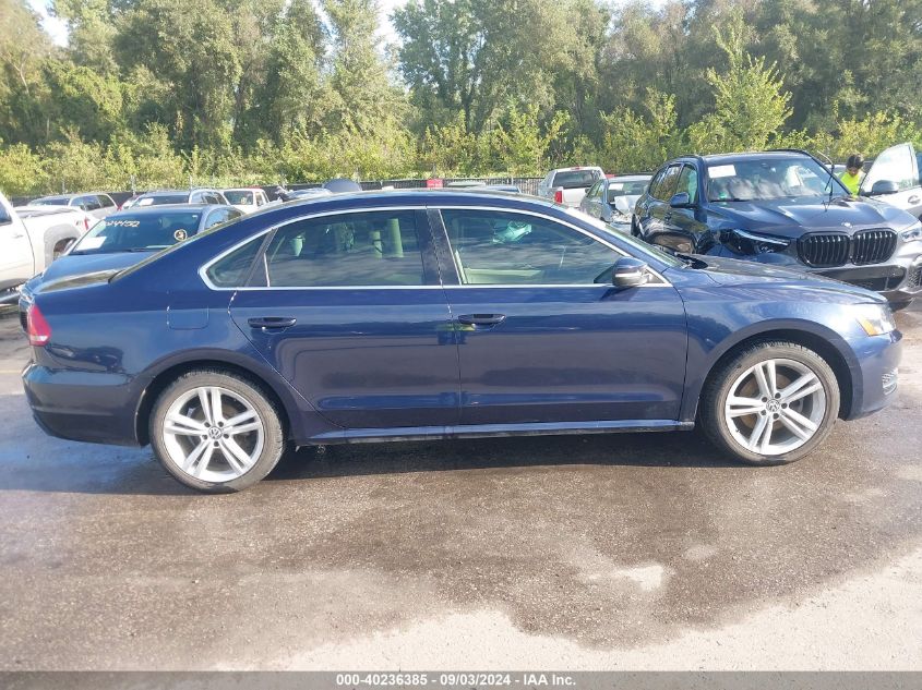 1VWBN7A31EC107380 2014 Volkswagen Passat 2.0L Tdi Se