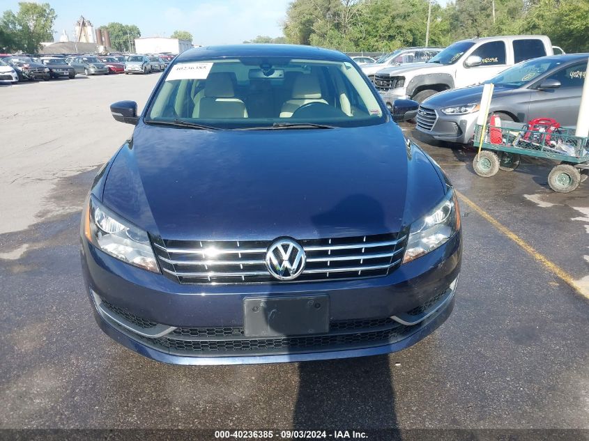 1VWBN7A31EC107380 2014 Volkswagen Passat 2.0L Tdi Se