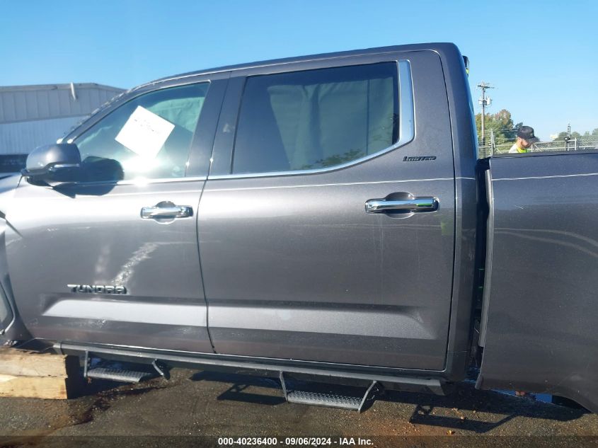 2023 Toyota Tundra Limited VIN: 5TFJA5EC7PX015016 Lot: 40236400