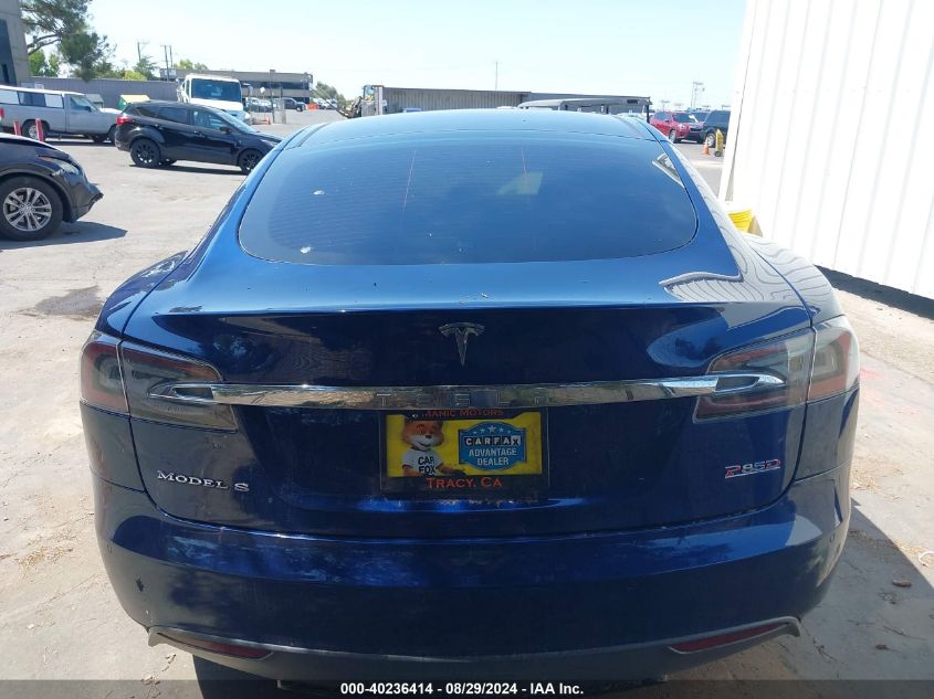 2015 Tesla Model S 85D/P85D VIN: 5YJSA1H46FF085116 Lot: 40236414