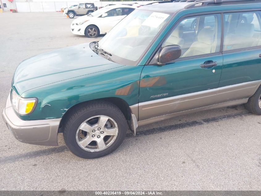 1999 Subaru Forester S/S Limited VIN: JF1SF6554XH735015 Lot: 40236419