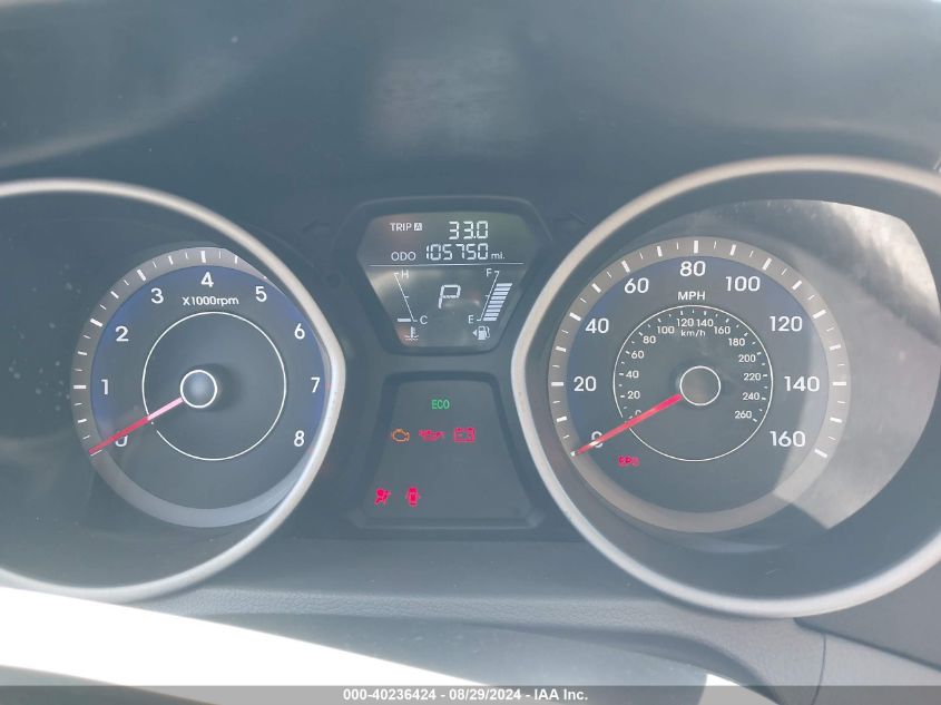 KMHDH6AE4DU006398 2013 Hyundai Elantra Se
