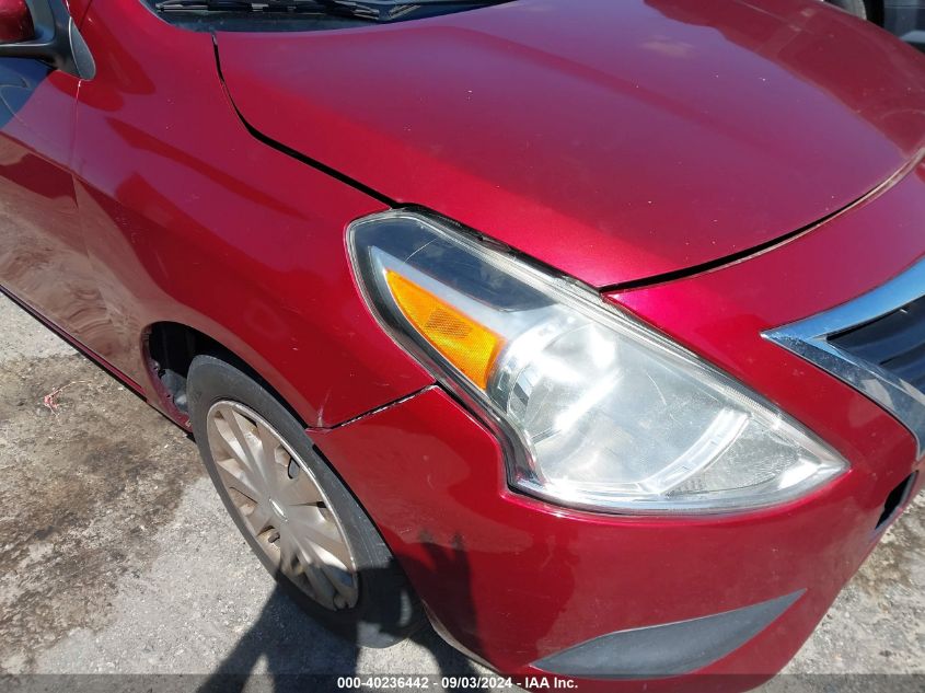 2017 Nissan Versa 1.6 Sv VIN: 3N1CN7AP1HL831740 Lot: 40236442