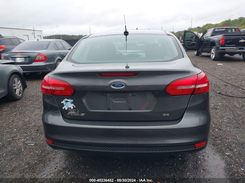 2016 Ford Focus Se VIN: 1FADP3F22GL250538 Lot: 40236452