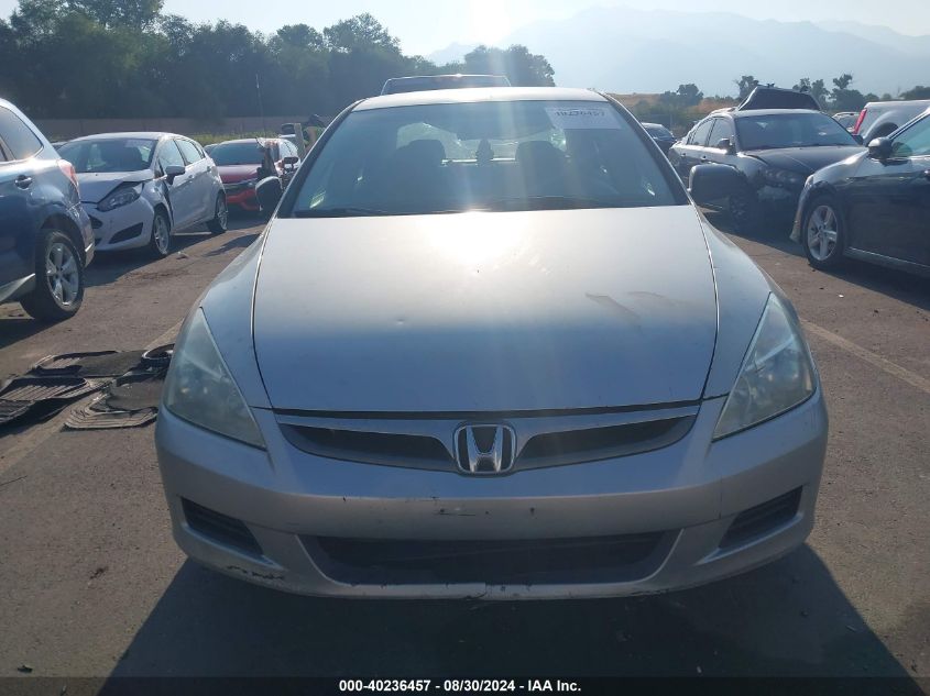 2007 Honda Accord 2.4 Lx VIN: 1HGCM56467A066339 Lot: 40236457