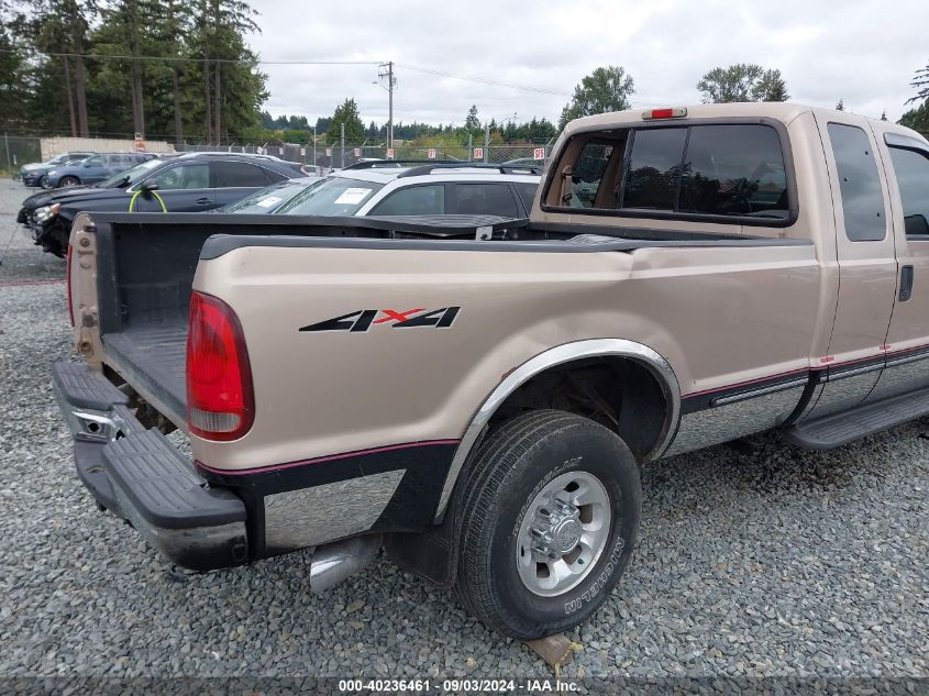 1999 Ford F-250 Lariat/Xl/Xlt VIN: 1FTNX21FXXEA22844 Lot: 40236461