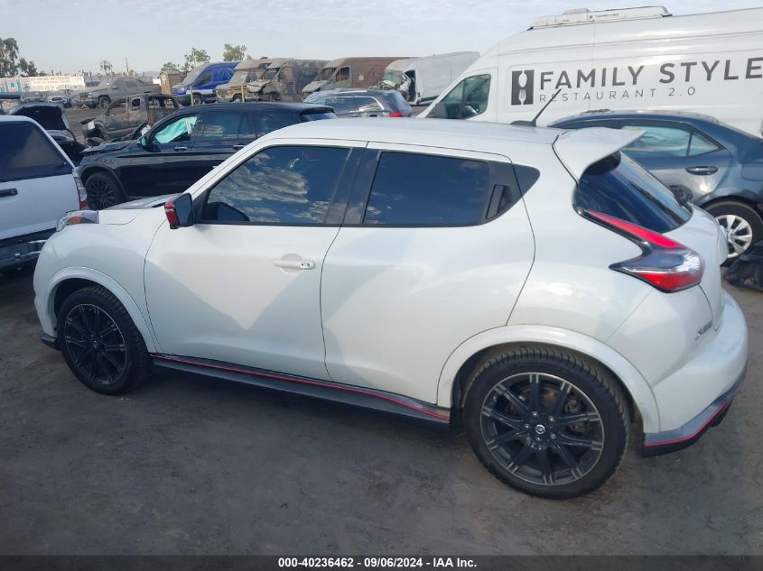 2016 Nissan Juke Nismo VIN: JN8AF5MR3GT606754 Lot: 40236462