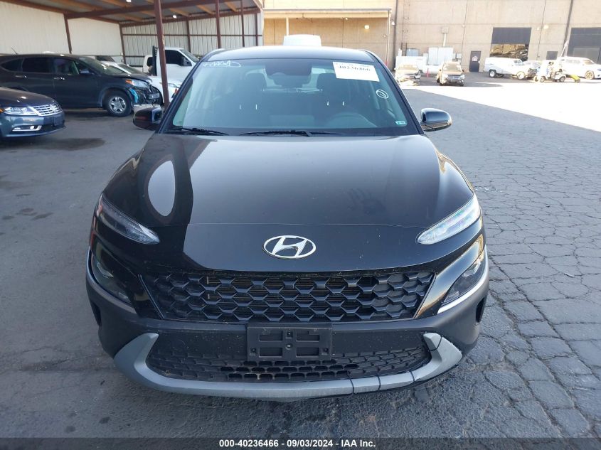 2022 Hyundai Kona Se VIN: KM8K2CAB4NU913599 Lot: 40236466