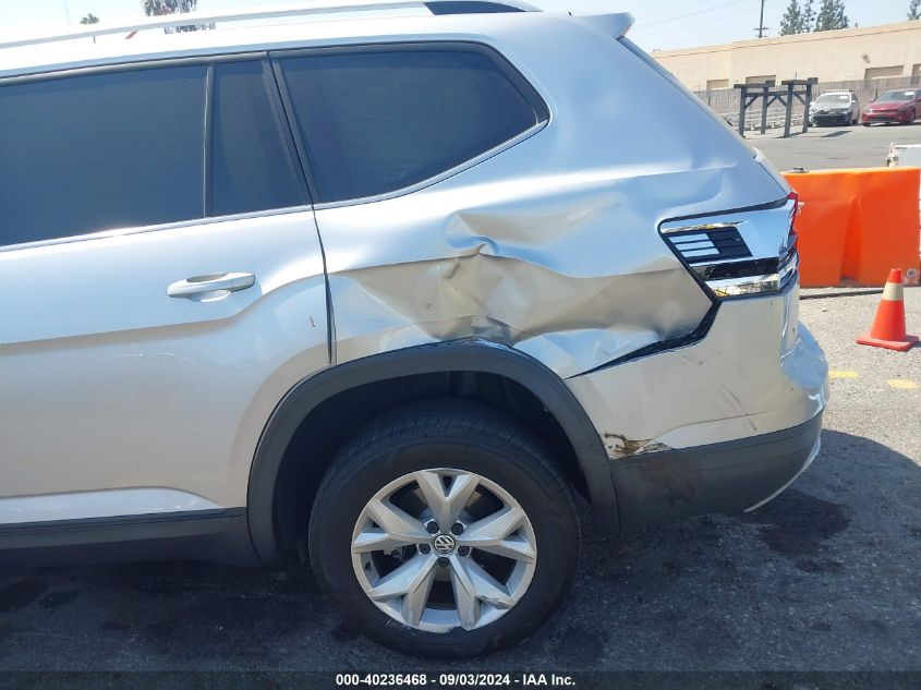 2018 Volkswagen Atlas 3.6L V6 Se/3.6L V6 Se W/Technology VIN: 1V2DR2CA0JC507745 Lot: 40236468