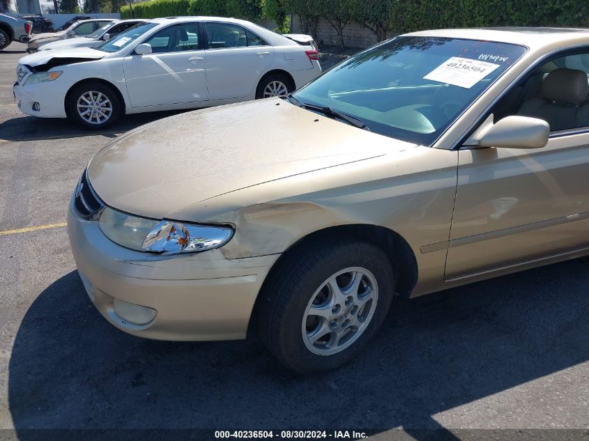 2000 Toyota Camry Solara Se VIN: 2T1CG22P6YC310962 Lot: 40236504