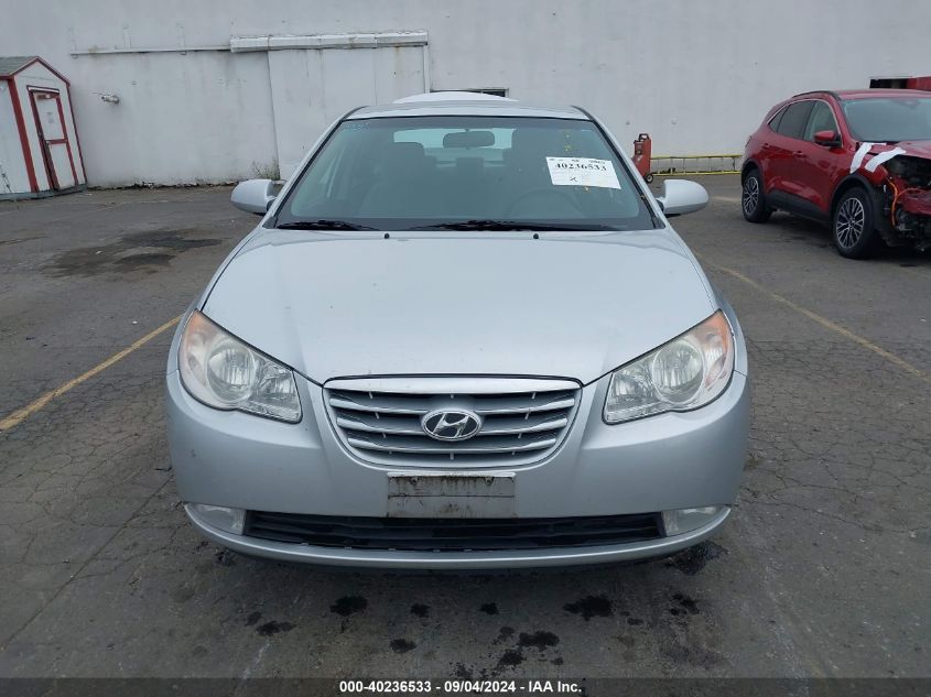 2010 Hyundai Elantra Gls Pzev VIN: KMHDU4AD2AU206568 Lot: 40236533