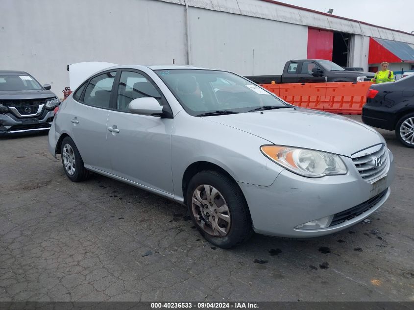 2010 Hyundai Elantra Gls Pzev VIN: KMHDU4AD2AU206568 Lot: 40236533