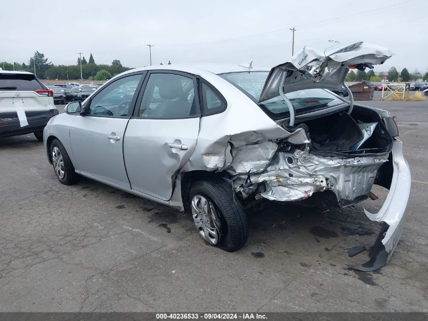 2010 Hyundai Elantra Gls Pzev VIN: KMHDU4AD2AU206568 Lot: 40236533