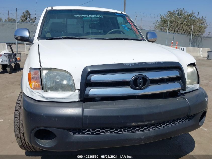 2004 Toyota Tundra Sr5 V8 VIN: 5TBRT341X4S439818 Lot: 40236550