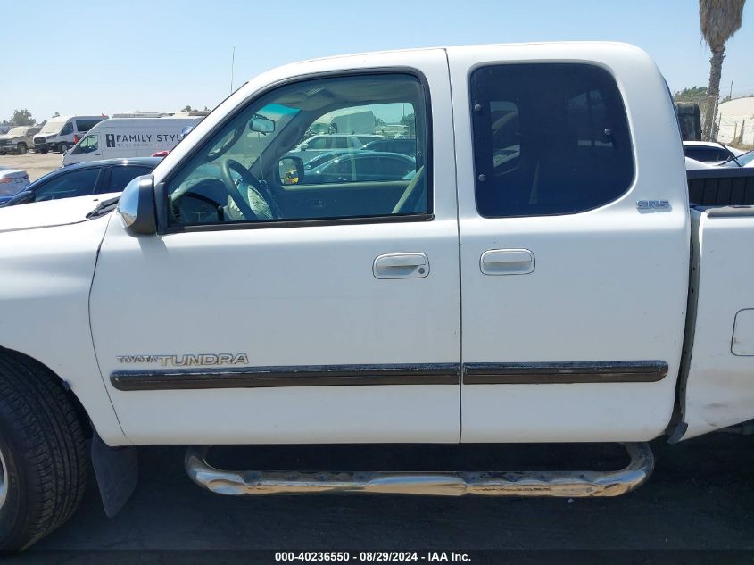 2004 Toyota Tundra Sr5 V8 VIN: 5TBRT341X4S439818 Lot: 40236550