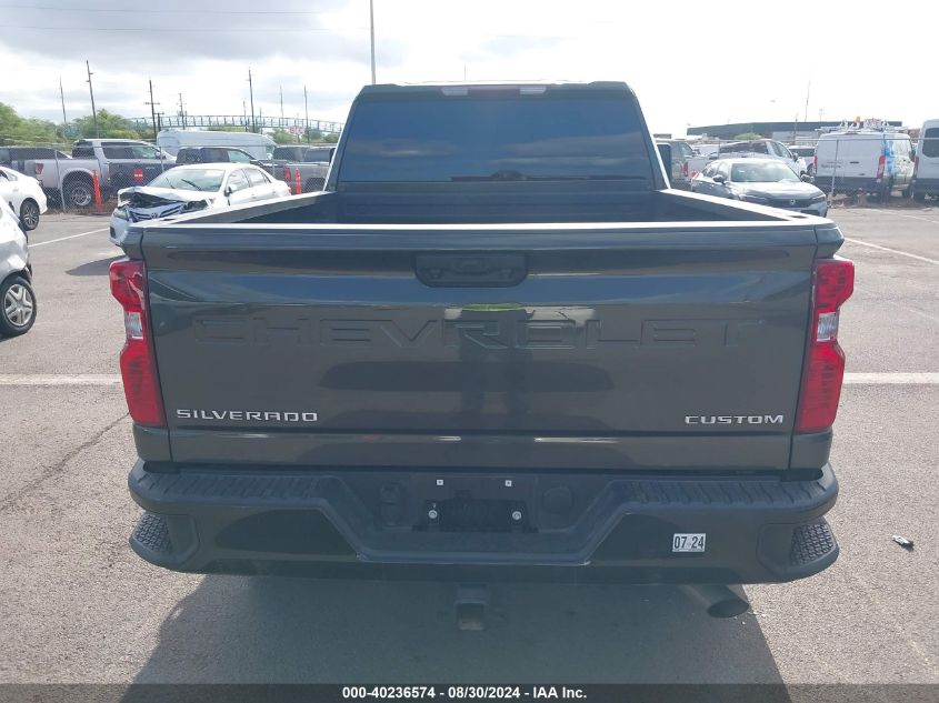 2022 Chevrolet Silverado 2500Hd 2Wd Standard Bed Custom VIN: 2GC1WME71N1224387 Lot: 40236574