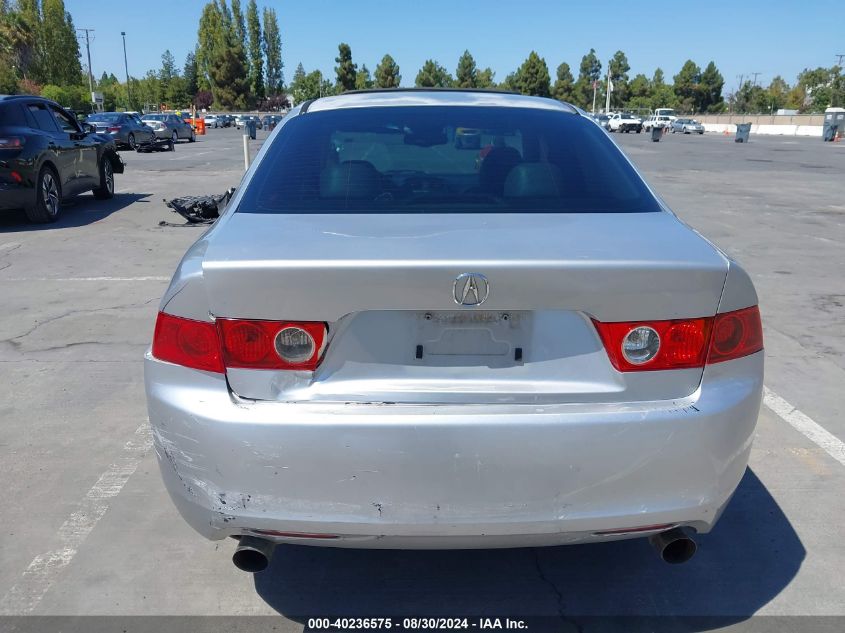 2004 Acura Tsx VIN: JH4CL96874C029469 Lot: 40236575