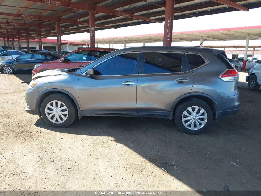 2015 Nissan Rogue S VIN: KNMAT2MT2FP555575 Lot: 40236580