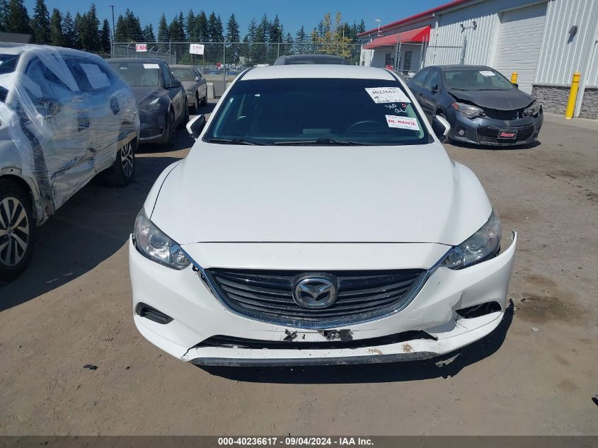 2016 Mazda Mazda6 I Touring VIN: JM1GJ1V52G1478317 Lot: 40236617