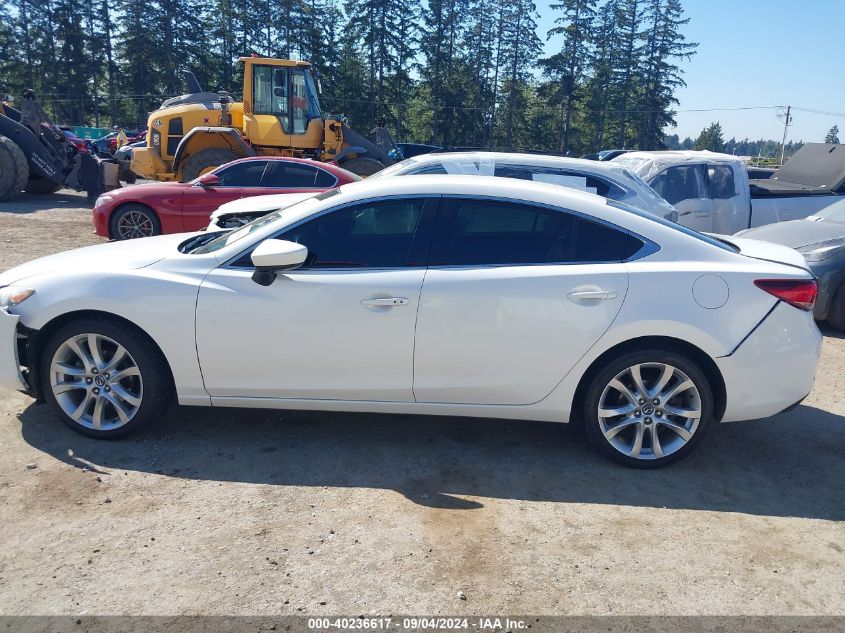 2016 Mazda Mazda6 I Touring VIN: JM1GJ1V52G1478317 Lot: 40236617