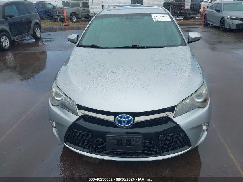 2017 Toyota Camry Hybrid Se VIN: 4T1BD1FK7HU207657 Lot: 40236632