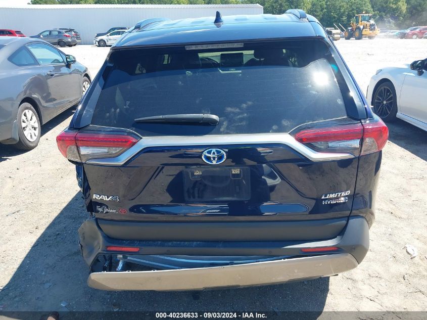 2022 Toyota Rav4 Hybrid Limited VIN: JTMD6RFV8ND065041 Lot: 40236633