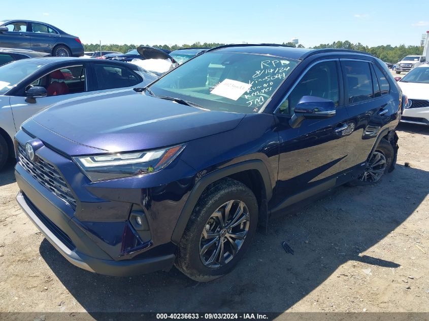 2022 Toyota Rav4 Hybrid Limited VIN: JTMD6RFV8ND065041 Lot: 40236633