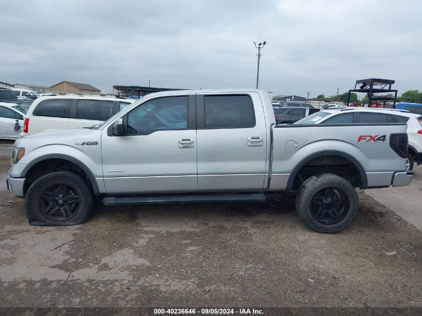 2012 Ford F-150 Supercrew VIN: 1FTFW1ET0CKD88034 Lot: 40236646