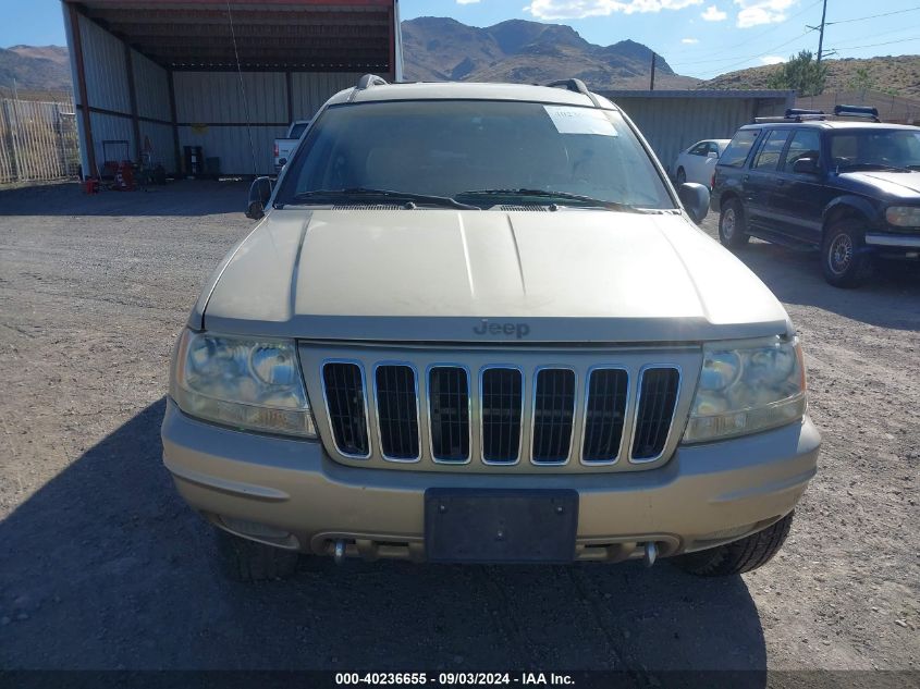 2001 Jeep Grand Cherokee Limited VIN: 1J4GW58N91C542332 Lot: 40236655