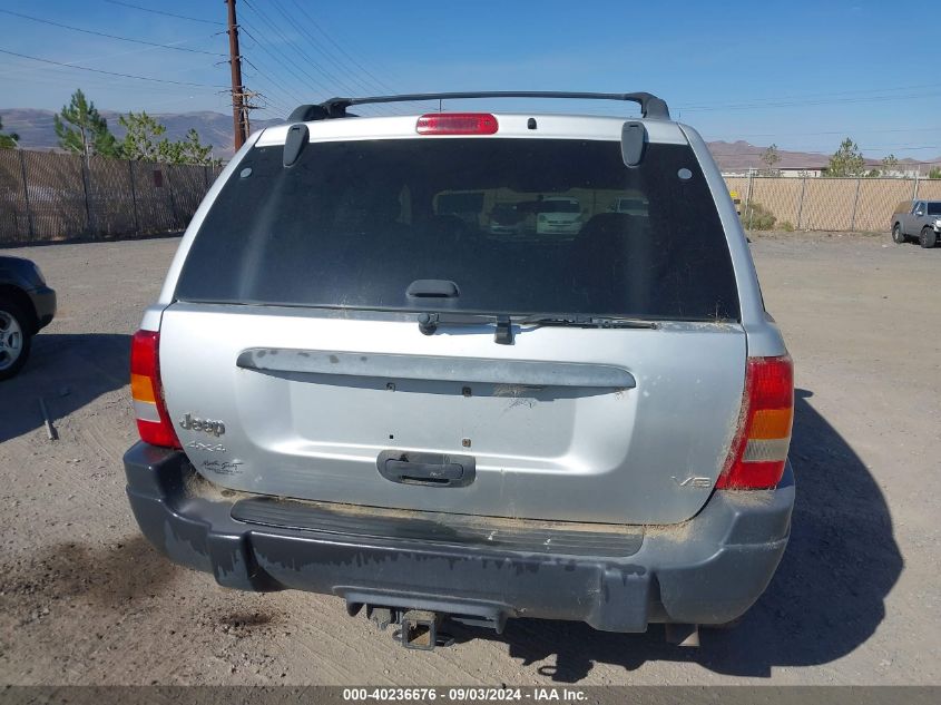 2004 Jeep Grand Cherokee Laredo VIN: 1J4GW48N94C399588 Lot: 40236676