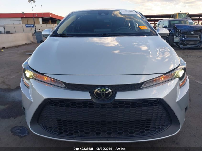 2022 Toyota Corolla Le VIN: 5YFEPMAE6NP368330 Lot: 40236685