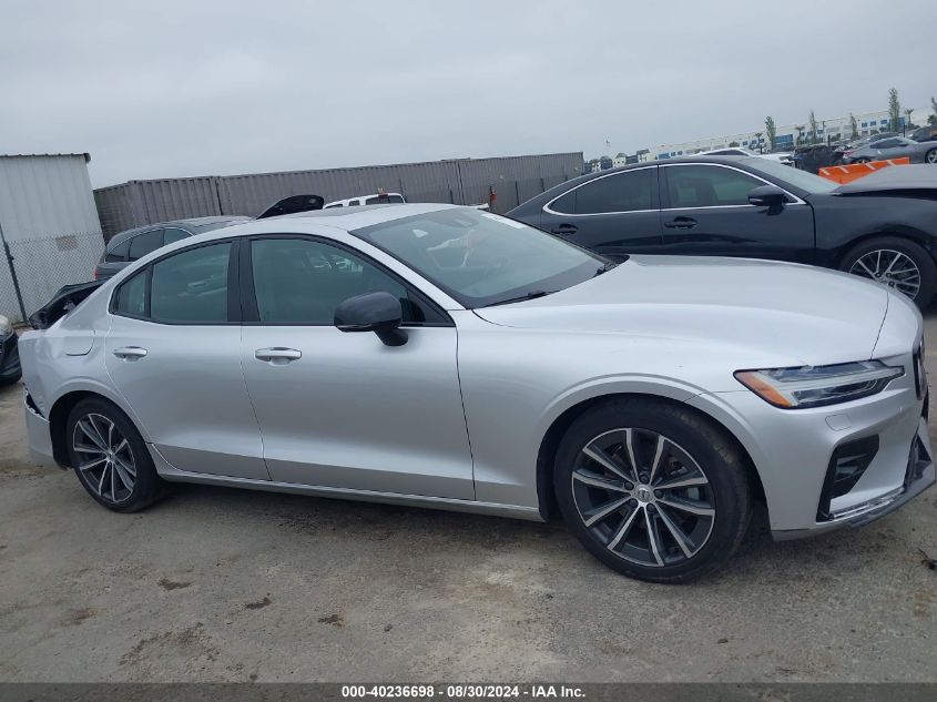 2022 Volvo S60 B5 Momentum VIN: 7JRL12TZ3NG162821 Lot: 40236698