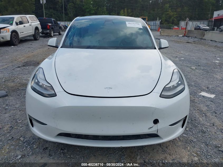 2020 TESLA MODEL Y LONG RANGE DUAL MOTOR ALL-WHEEL DRIVE - 5YJYGDEE8LF014602