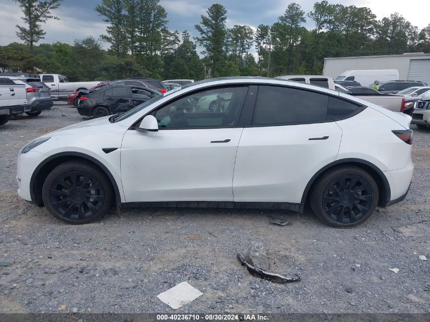 2020 TESLA MODEL Y LONG RANGE DUAL MOTOR ALL-WHEEL DRIVE - 5YJYGDEE8LF014602