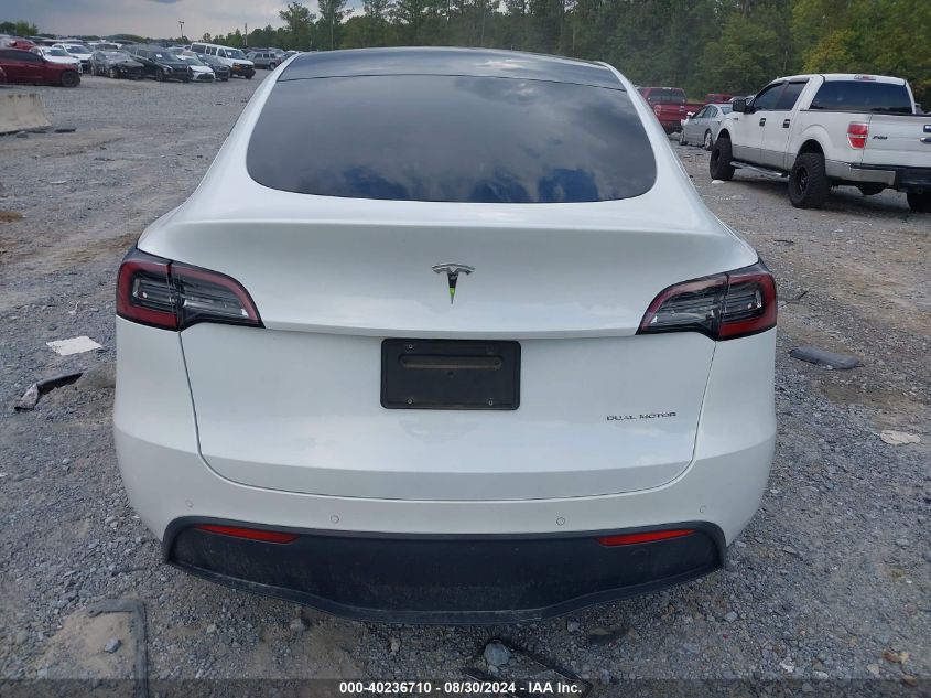 2020 Tesla Model Y Long Range Dual Motor All-Wheel Drive VIN: 5YJYGDEE8LF014602 Lot: 40236710