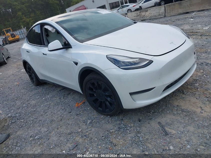 2020 TESLA MODEL Y LONG RANGE DUAL MOTOR ALL-WHEEL DRIVE - 5YJYGDEE8LF014602