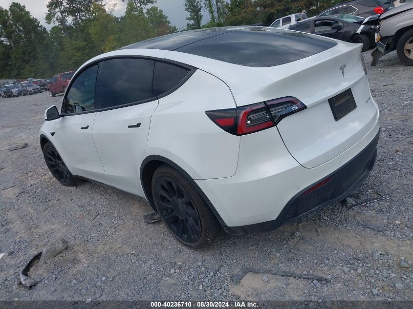 VIN 5YJYGDEE8LF014602 2020 Tesla Model Y, Long Rang... no.3