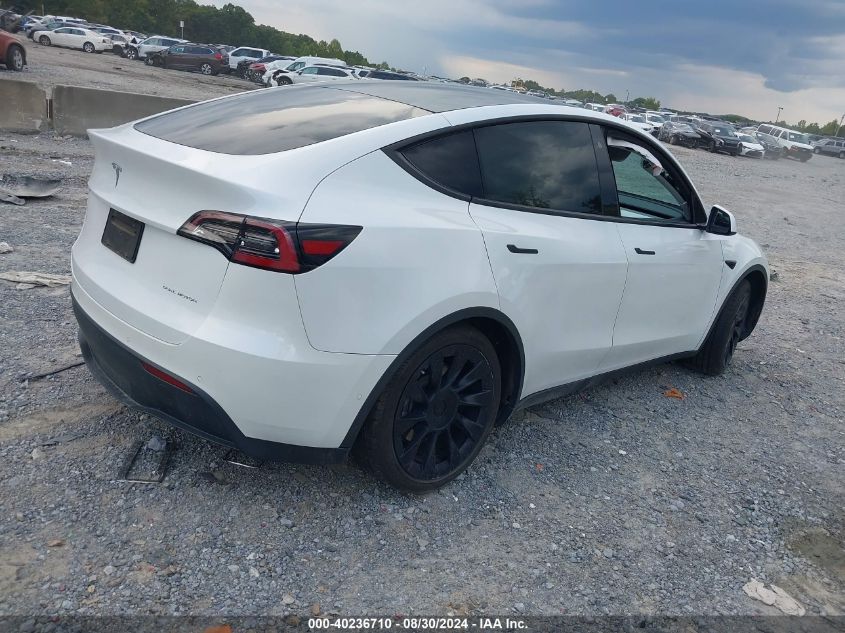 VIN 5YJYGDEE8LF014602 2020 Tesla Model Y, Long Rang... no.4